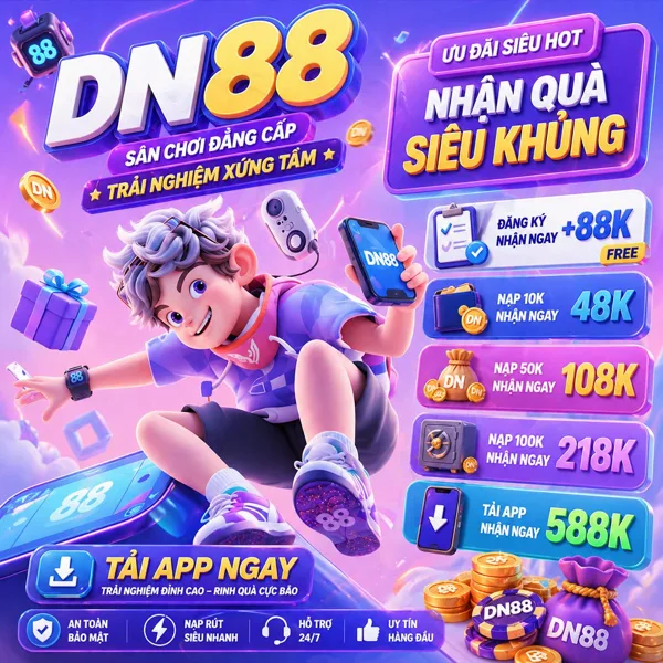 DN88 2026 Slot Nổ Hũ RTP Cao